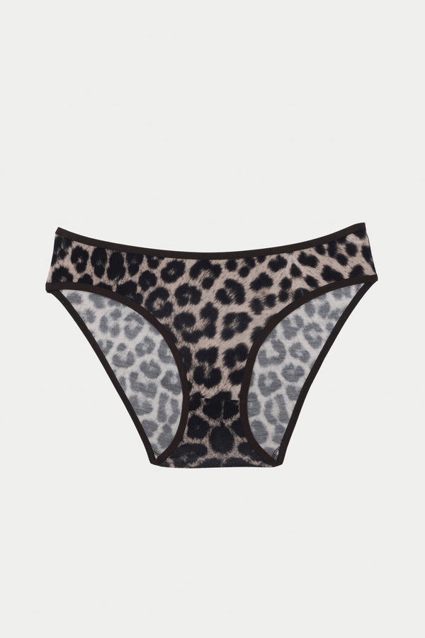 BASERANGE Women's Briefs UNBE Collection France BAS-UNBE-CI-AU25-LEOPARD